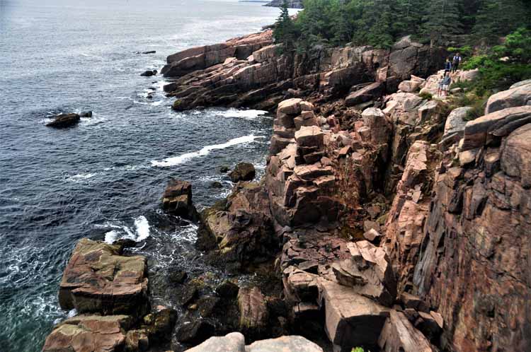 rocky shoreline